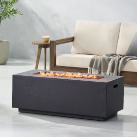 AIDAN 40" RECTANGULAR FIRE PIT - 40,000 BTU